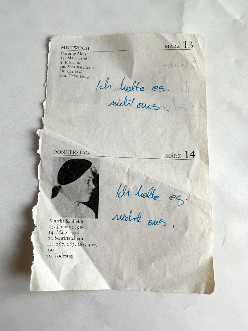 "I can not take it anymore"