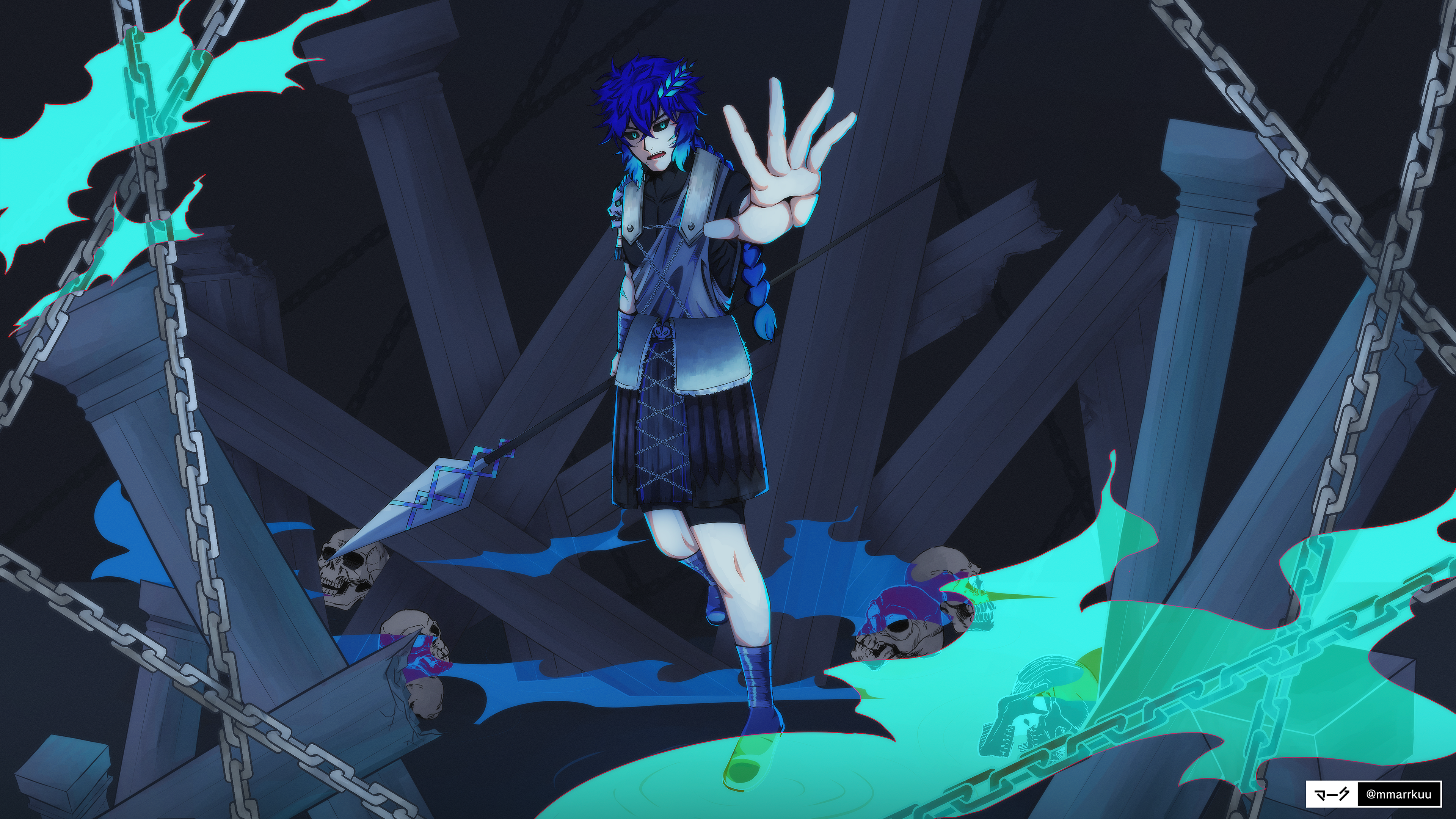 Junpei as Deimos #ELN_Greekproject 