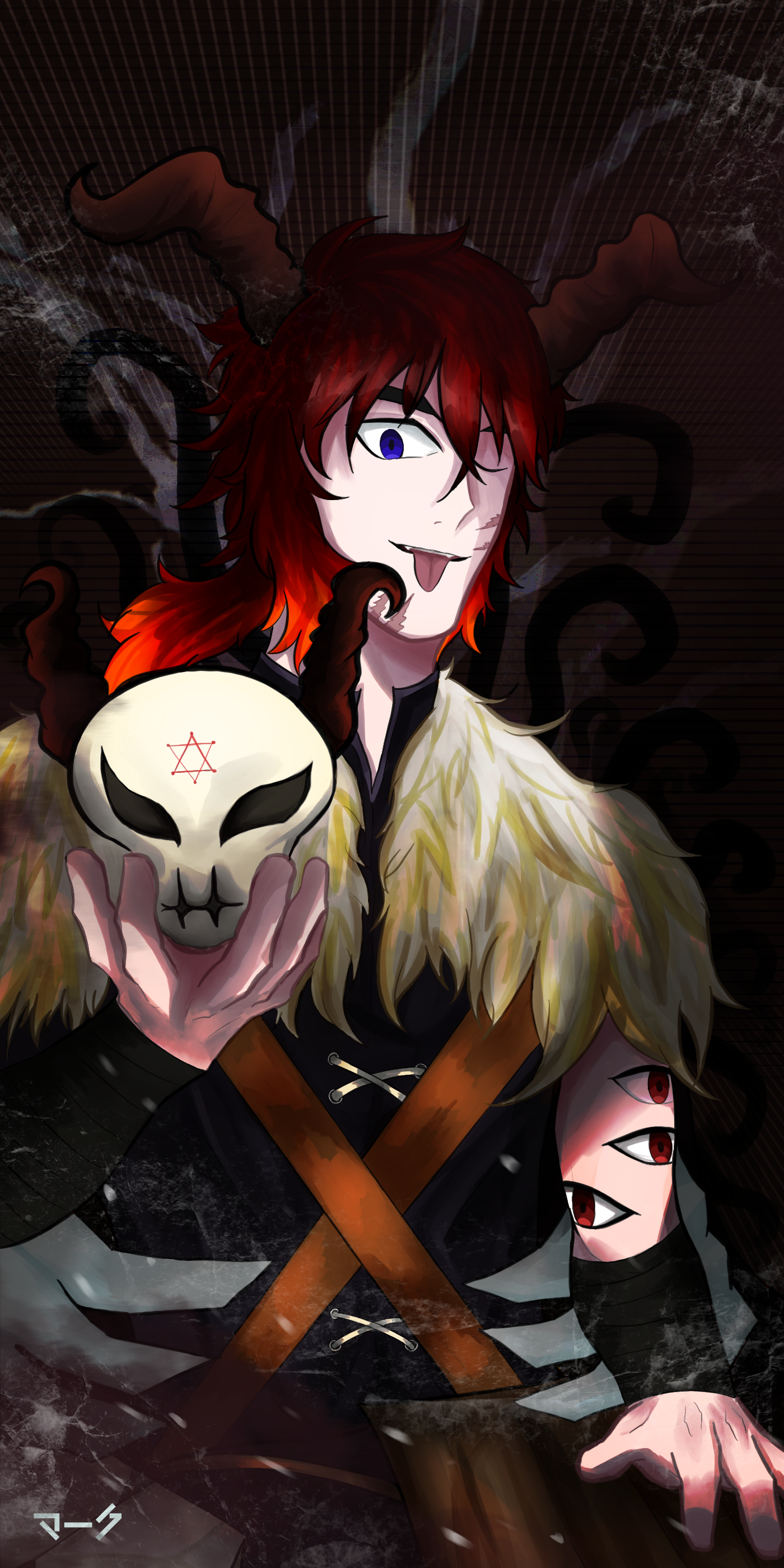 Junpei as Bifrons from #ELN_commu