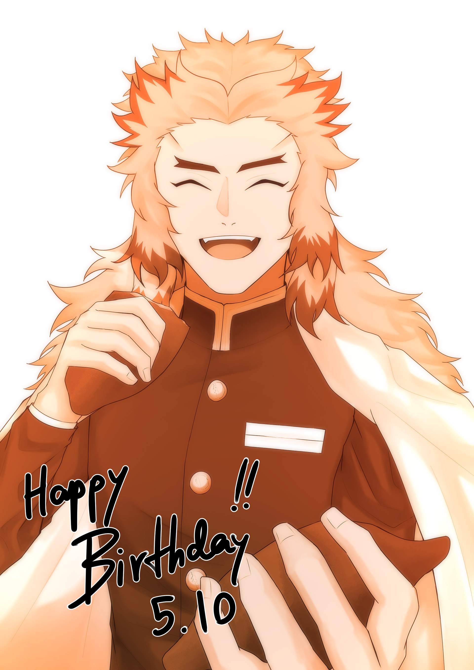 2025 Rengoku Kyojuro Birthday Illustration