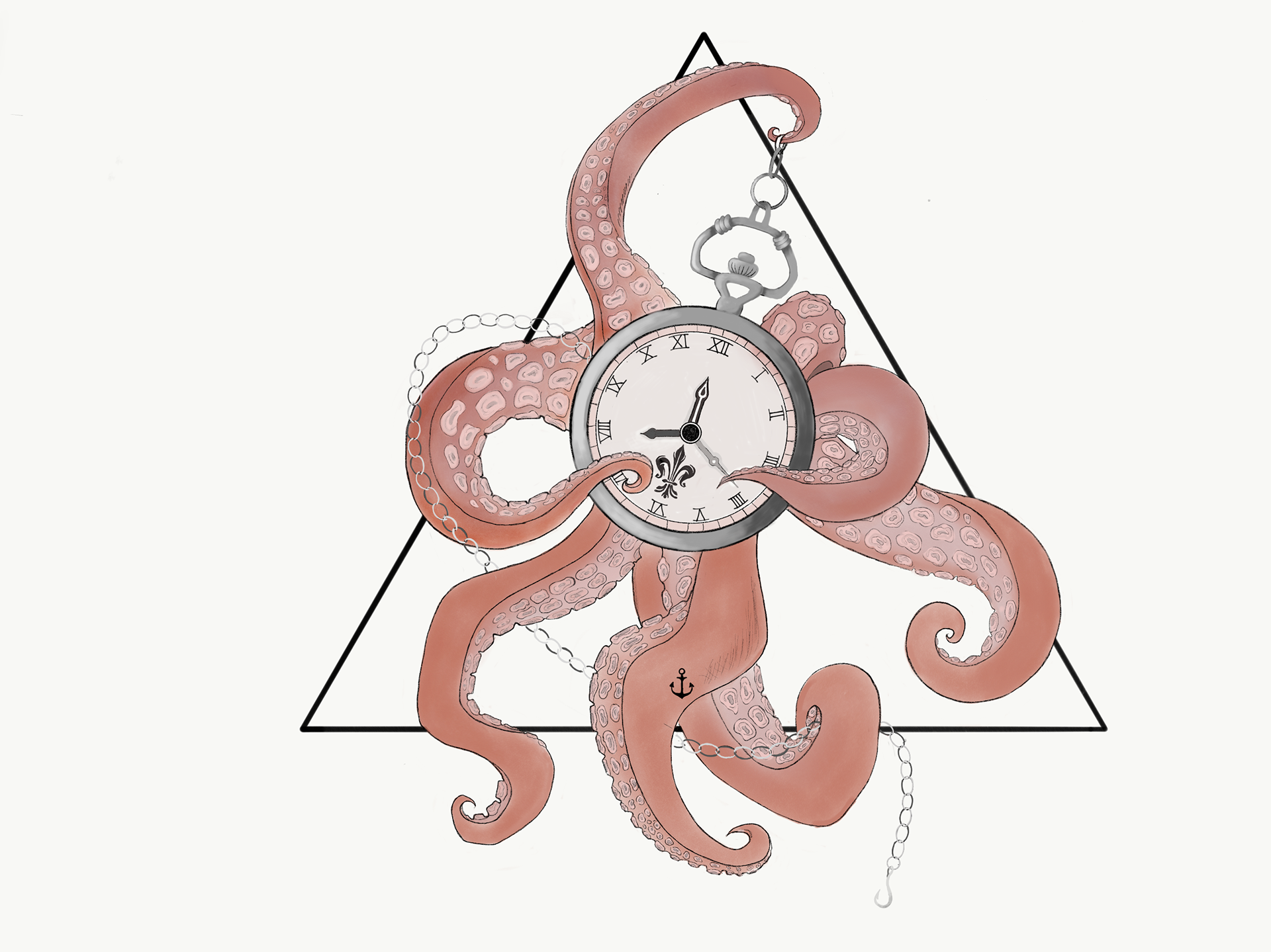 A similar drawing  in a restaurant has led me to creating my own version of it 