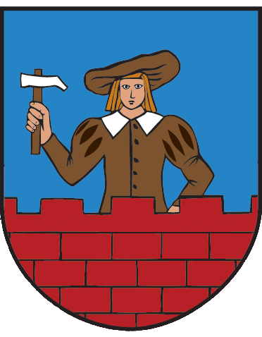 Das alte Mauer in Farbe