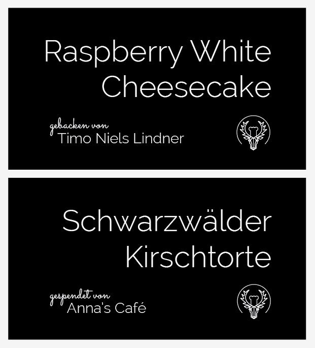Kuchenschilder