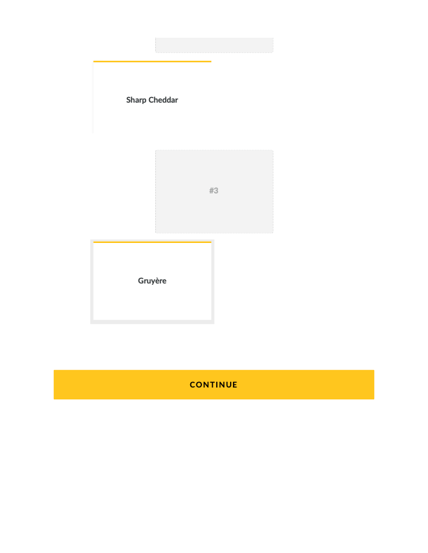 Interactive section for engagement