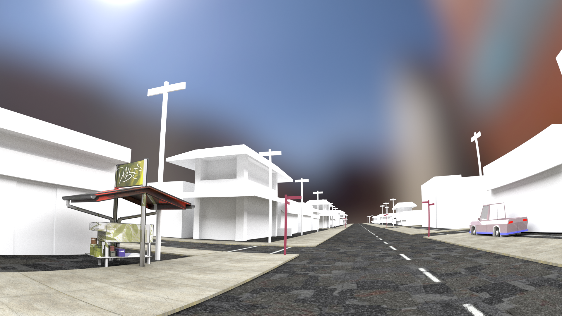 Blocked Out 3D Model
