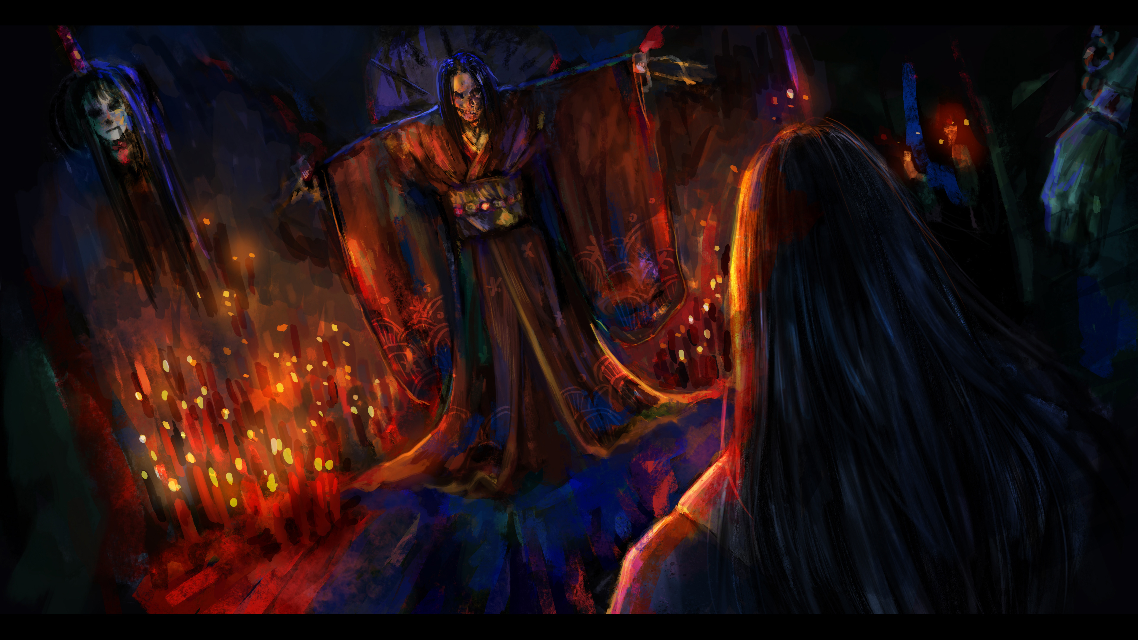 [Blue Beard Retelling] Indigo Widower Project - The Last Wife's Discovery of the Secret Chamber