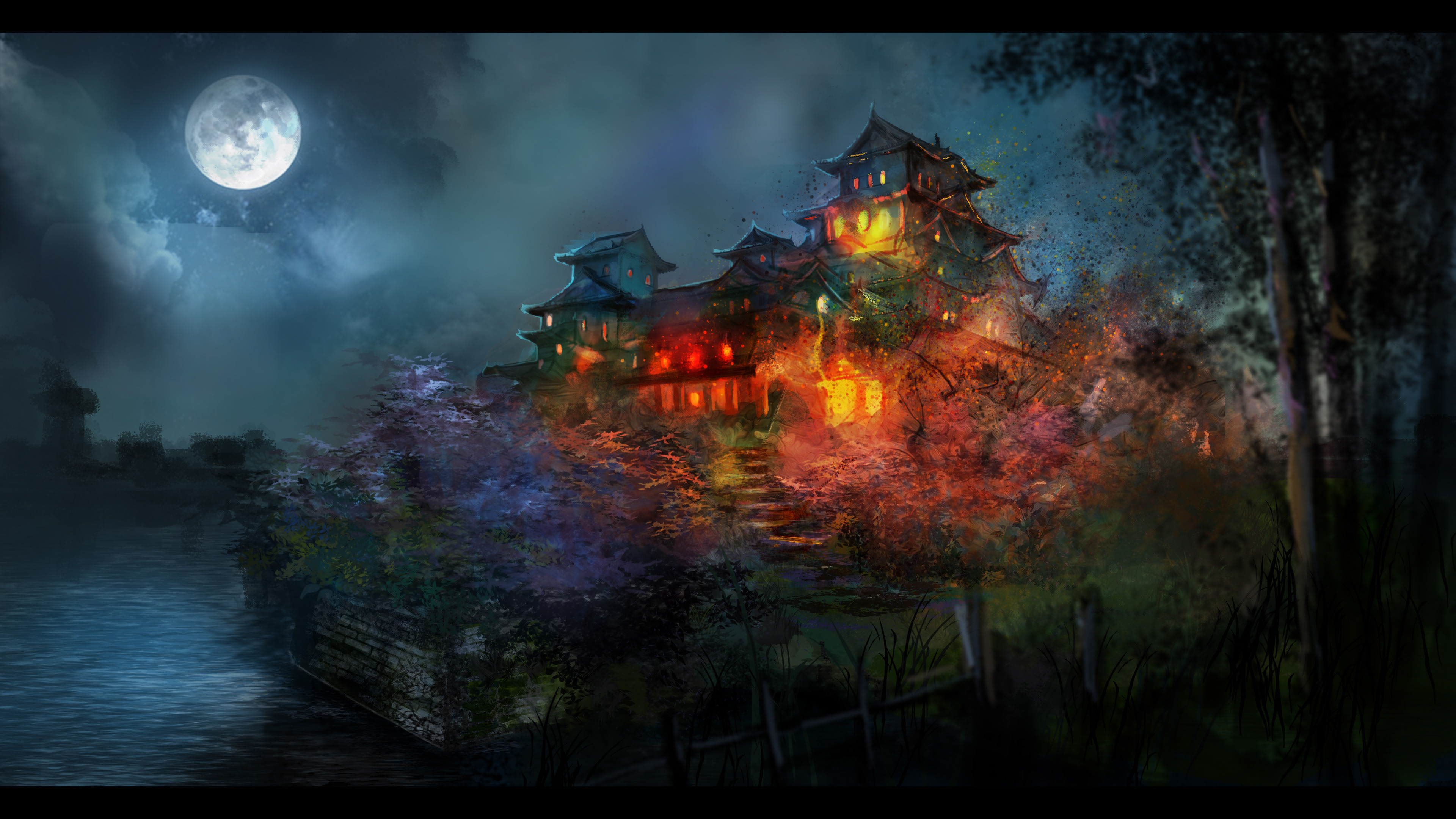 [Blue Beard Retelling] Indigo Widower Project - Burning Yodo Castle