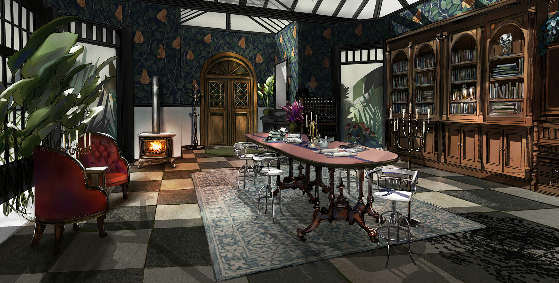 [Dahlia's Adventure] Dahlia's Study