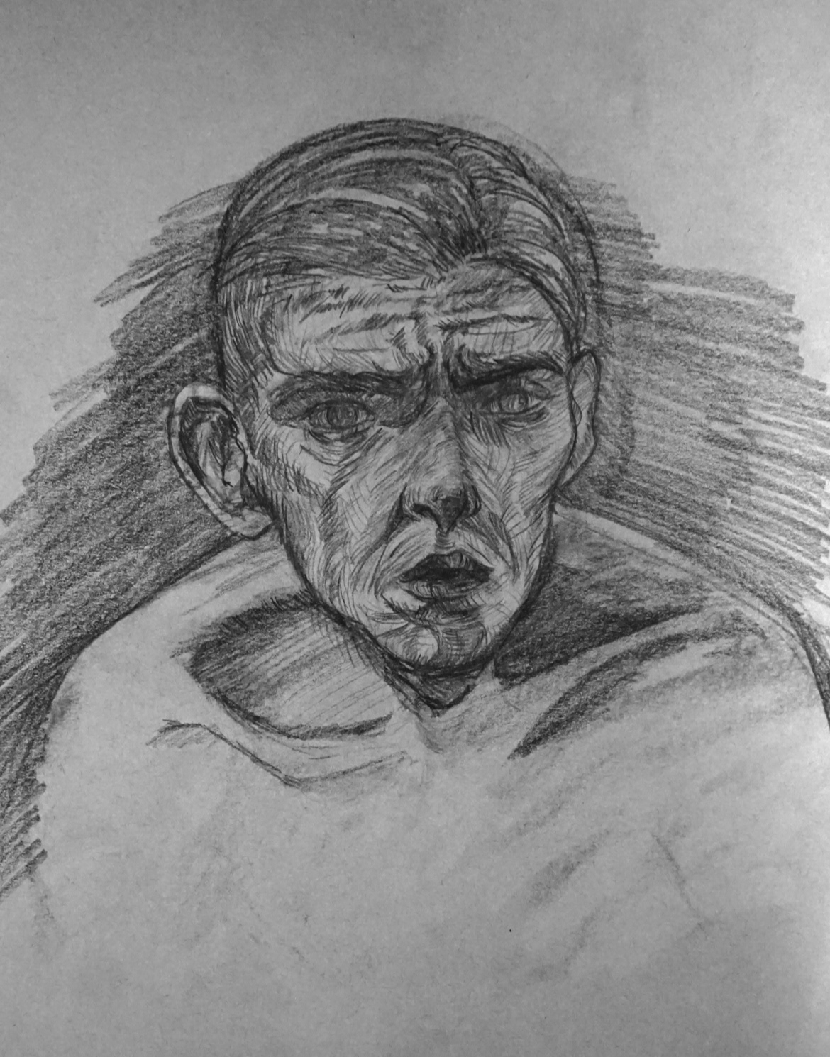 Unnamed (2021) Albrecht Durer Style Portrait Study