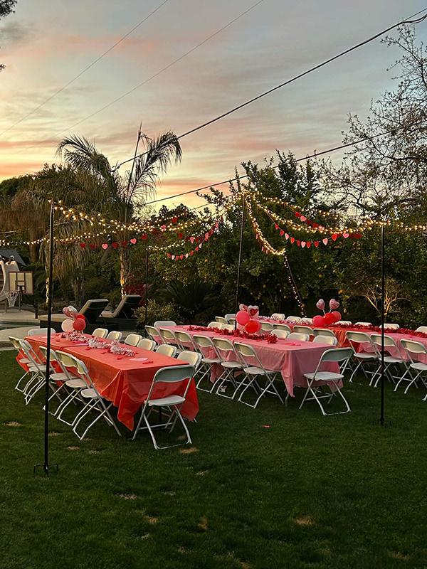 Tables and Chairs Delivery