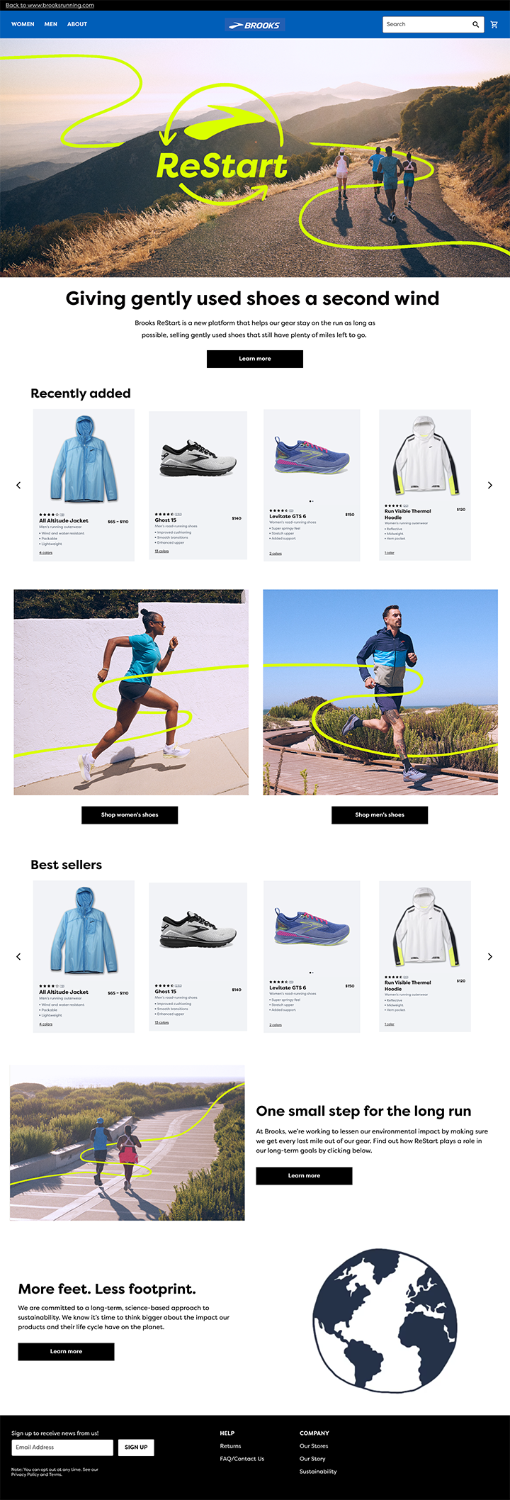 Brooks Running Used Gear LP