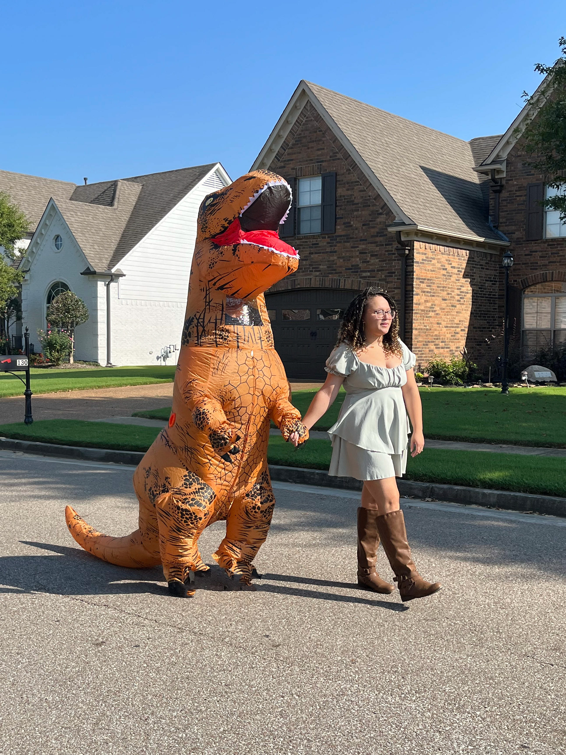 "You have me 'raptor' around your finger."