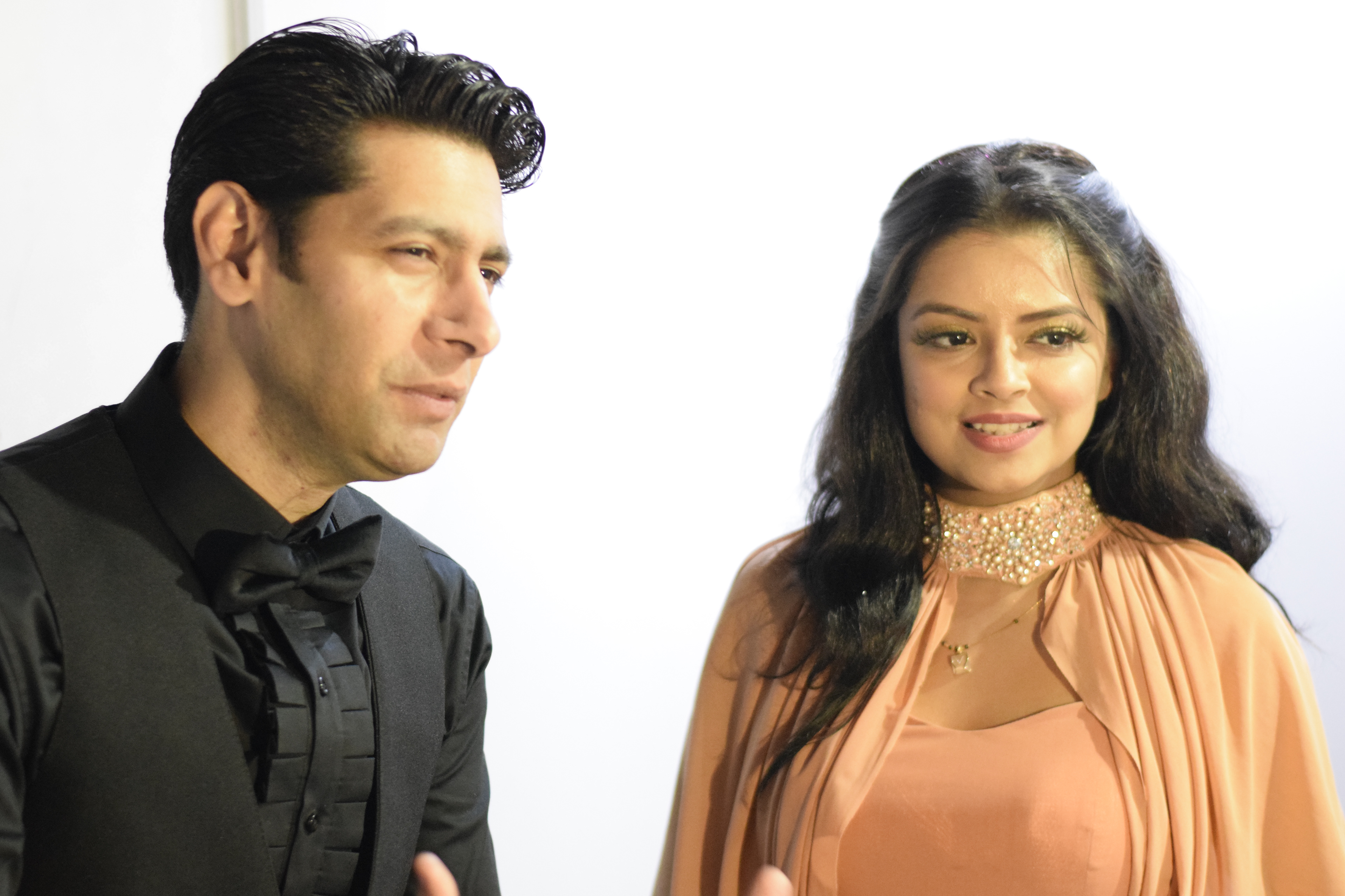 Harmeet Chowdhary with Singer Rini Chandra