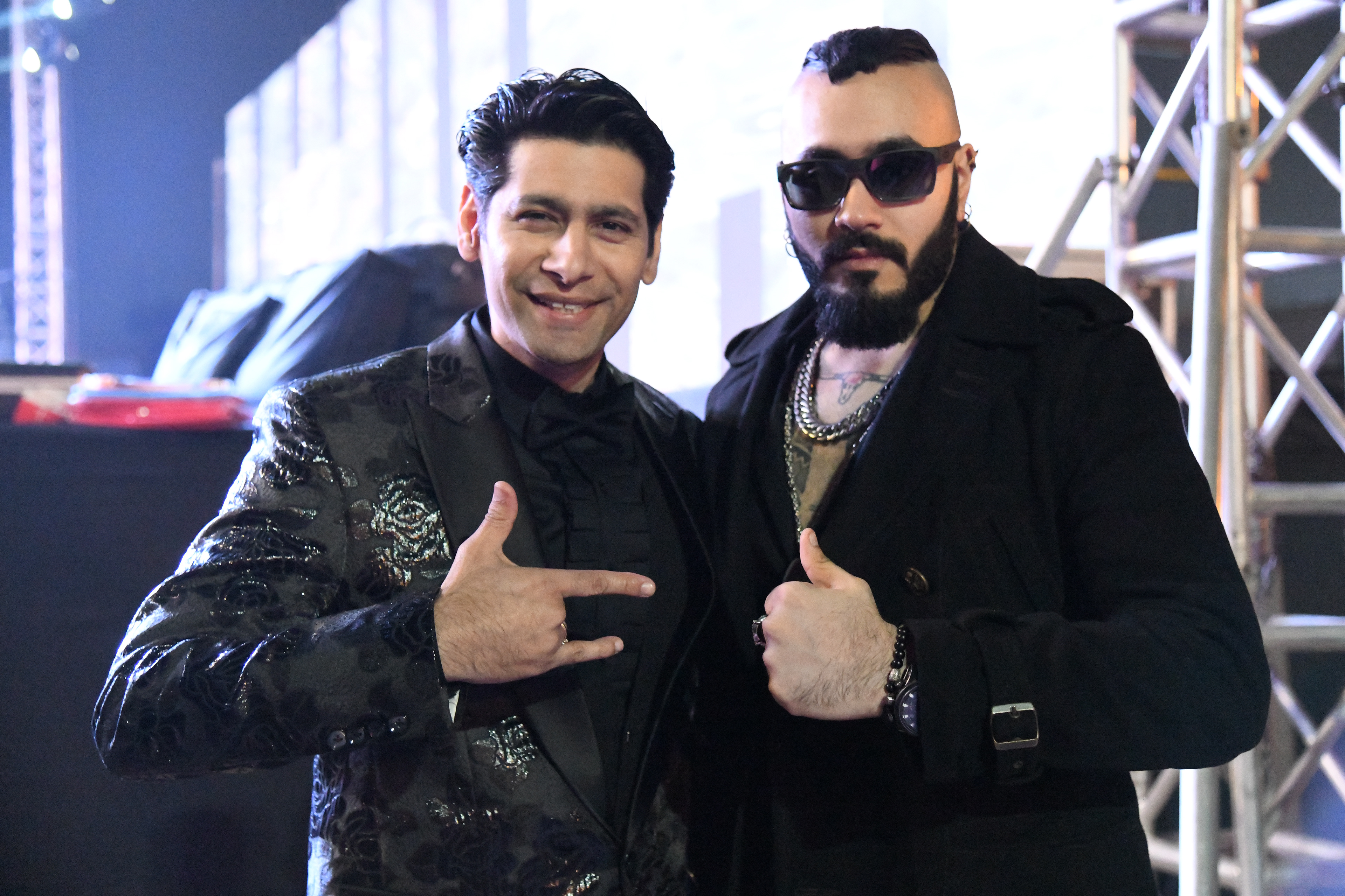 Harmeet Chowdhary with Singer King Wari