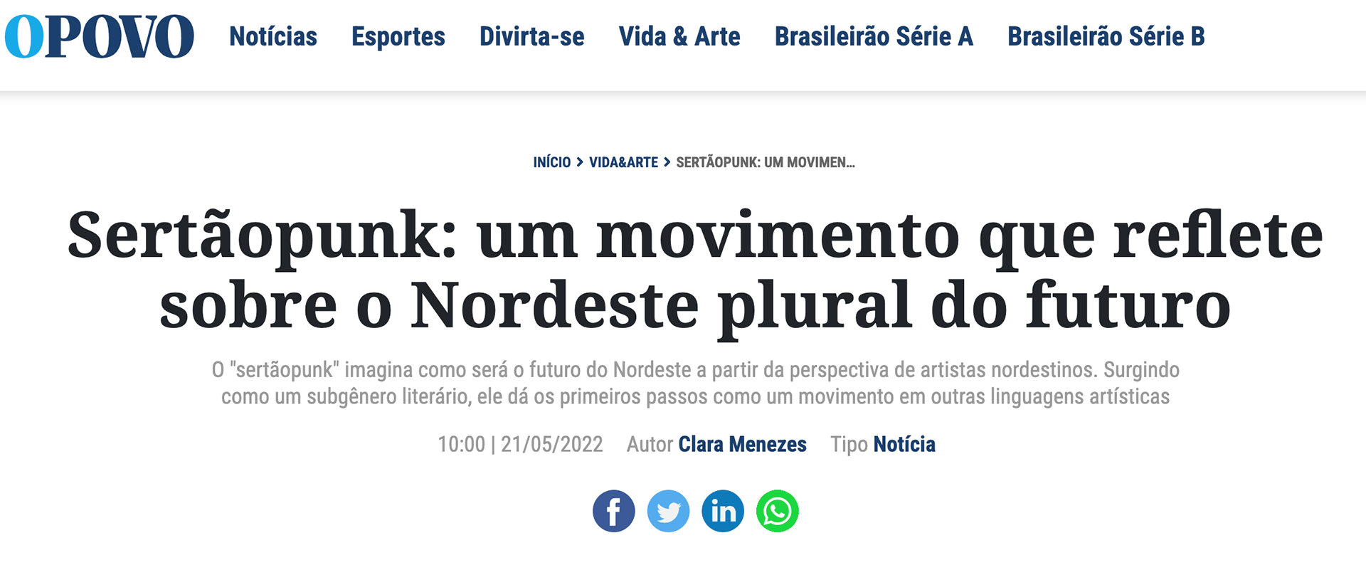 Jornal O Povo