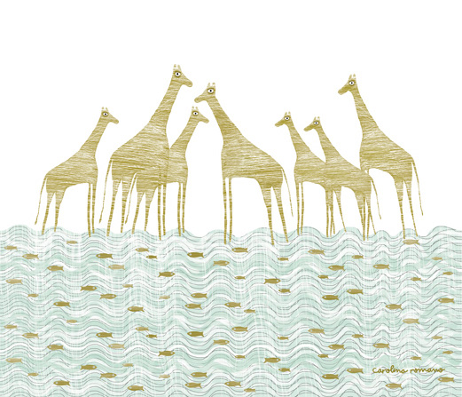 Jirafas de río © Carolina Romano