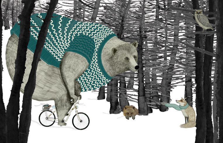 Bosque de nieve © Carolina Romano