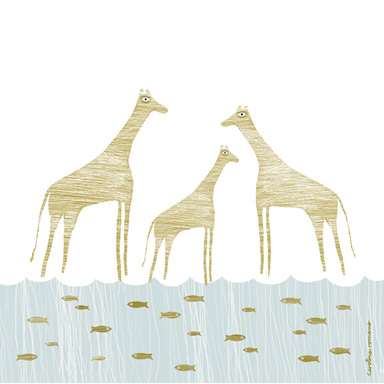 Tres jirafas de mar © Carolina Romano