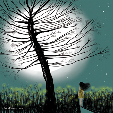 Luna farol © Carolina Romano