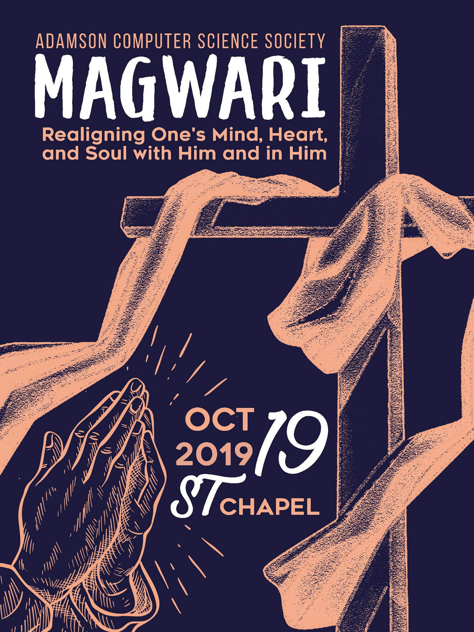 "Magwari" Adamson University Computer Science Event Poster