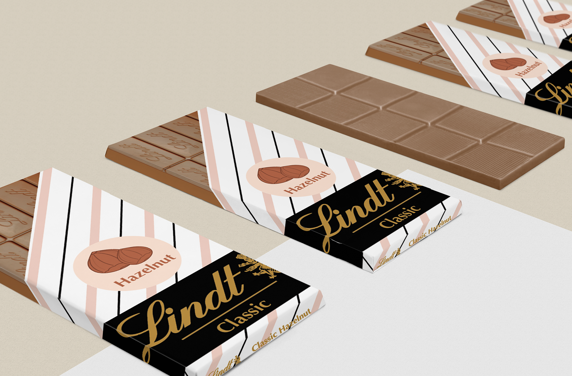 Lindt Wrapper Mockup