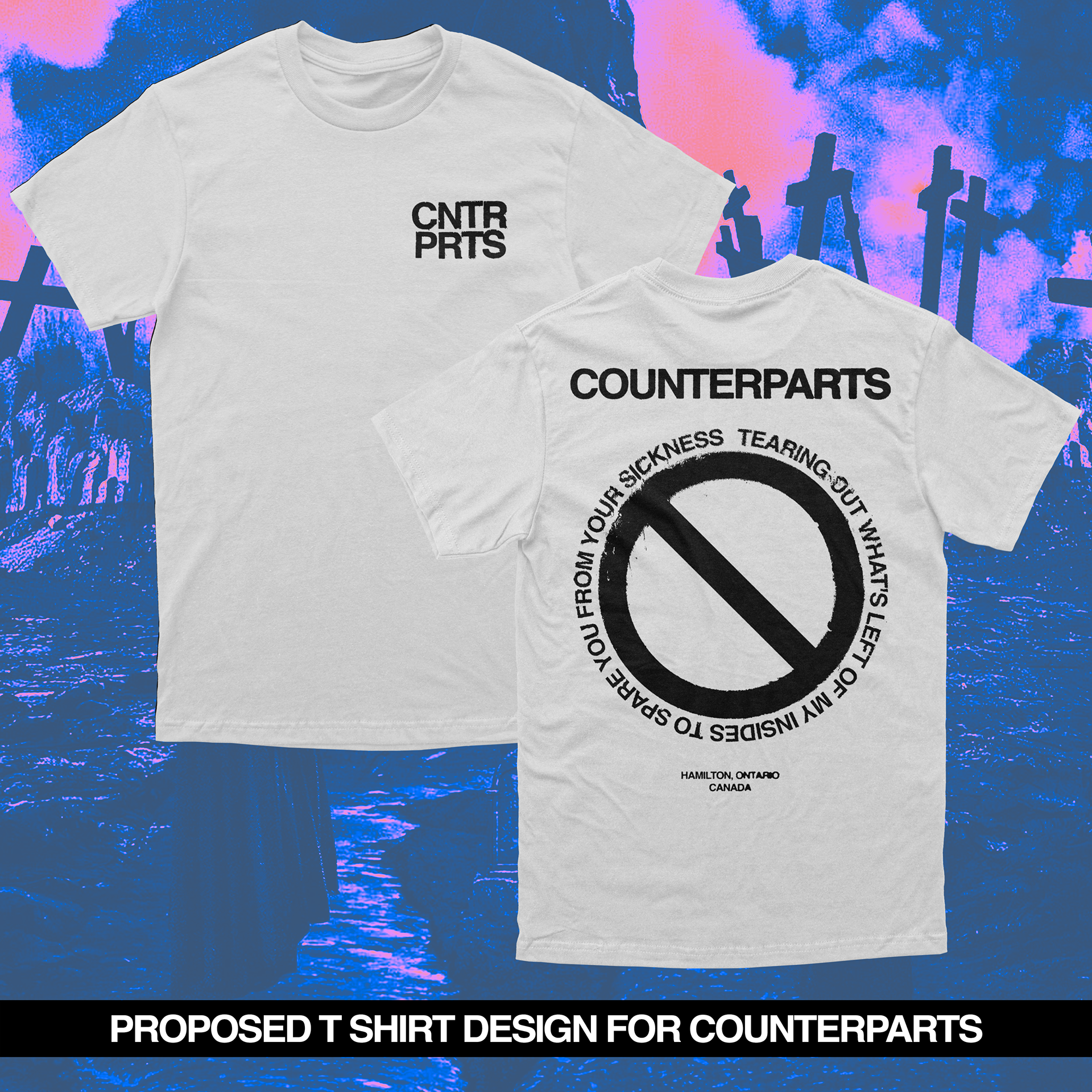 PROPOSED WHITE T SHIRT DESIGN FOR COUNTERPARTS