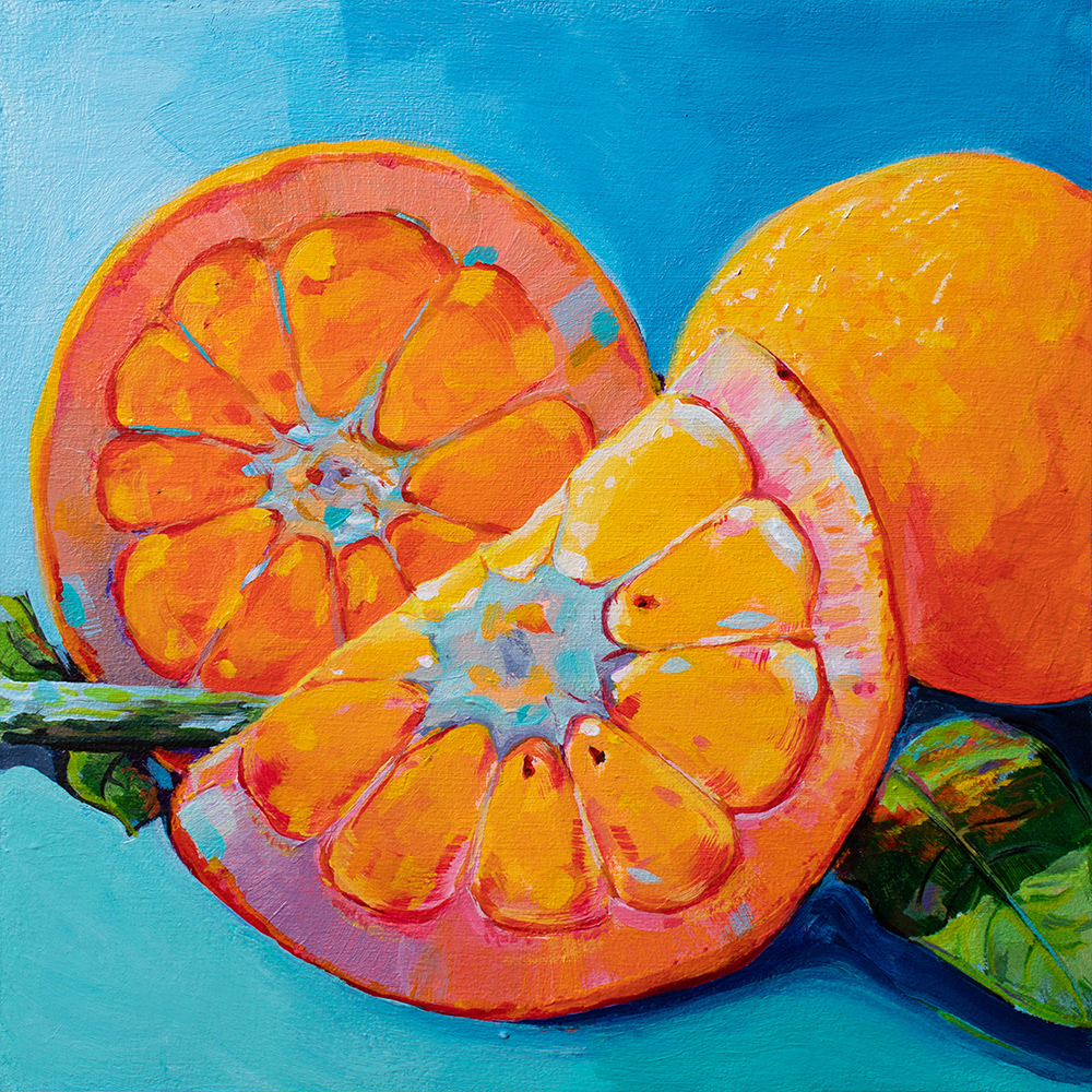 20x20 cm Acrylic on 3d wood panel No. 0056