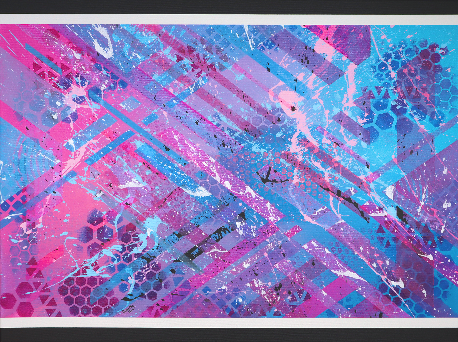 60x80 cm Acrylic on canvas No. 0029 SOLD