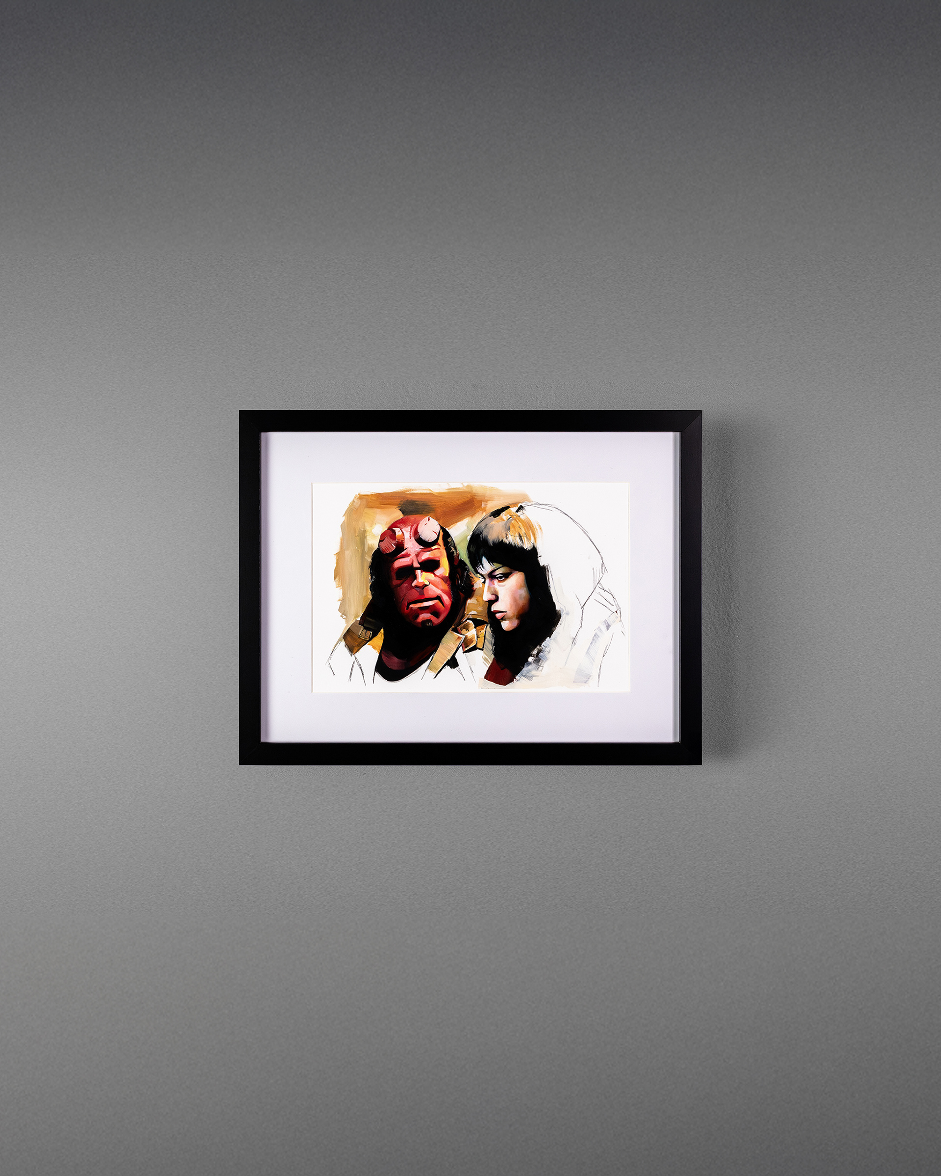 A4 (21x29.7 cm) Hellboy Vignette A.E 