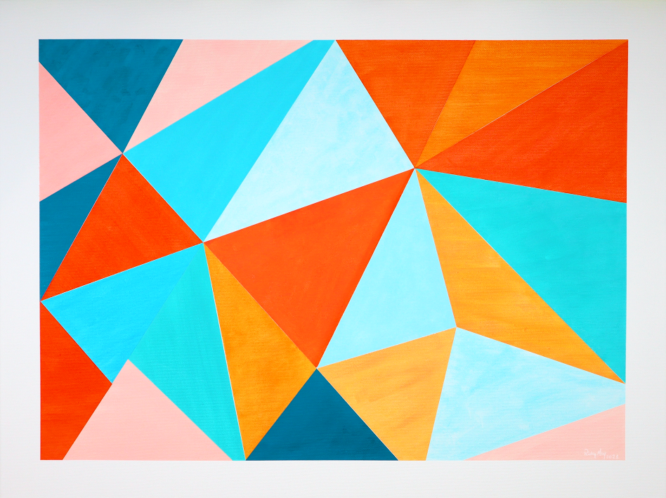 60x80 cm Acrylic on canvas No. 0026 SOLD