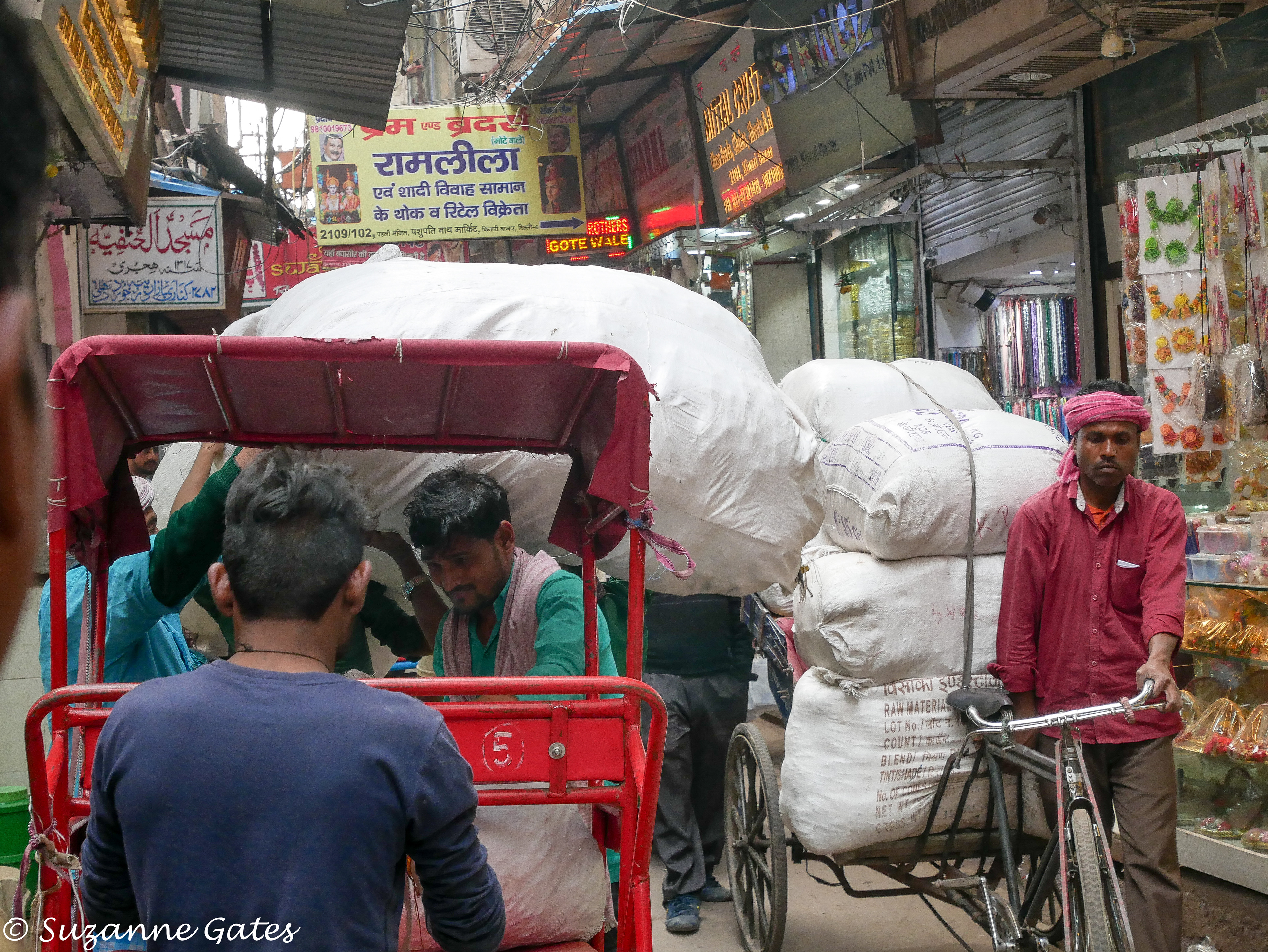 Garment district, Old Town Dehli
