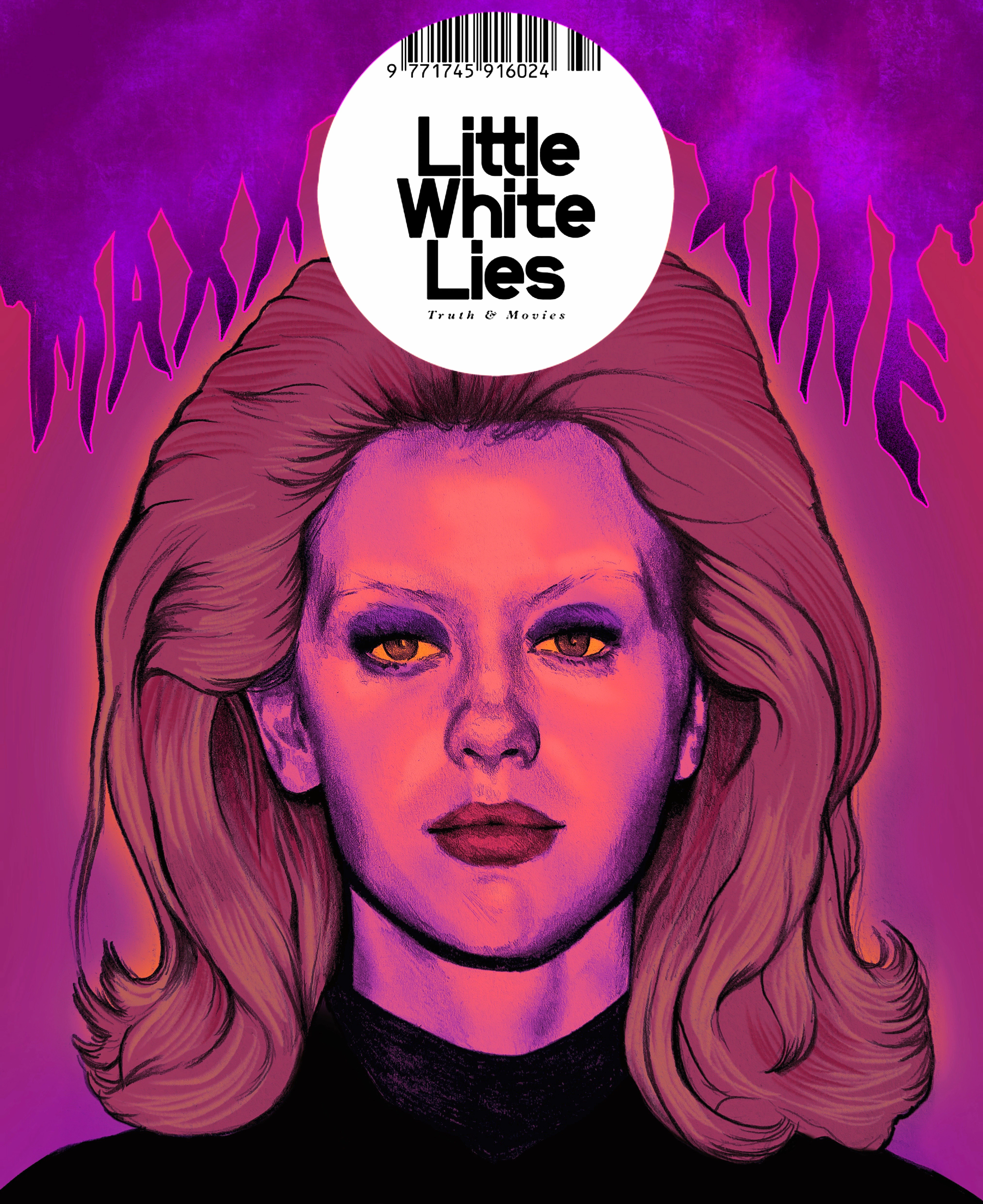 Little White Lies mockup magazine cover