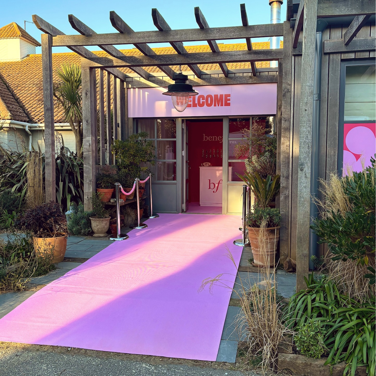 Benefit Motel Guest Entrance