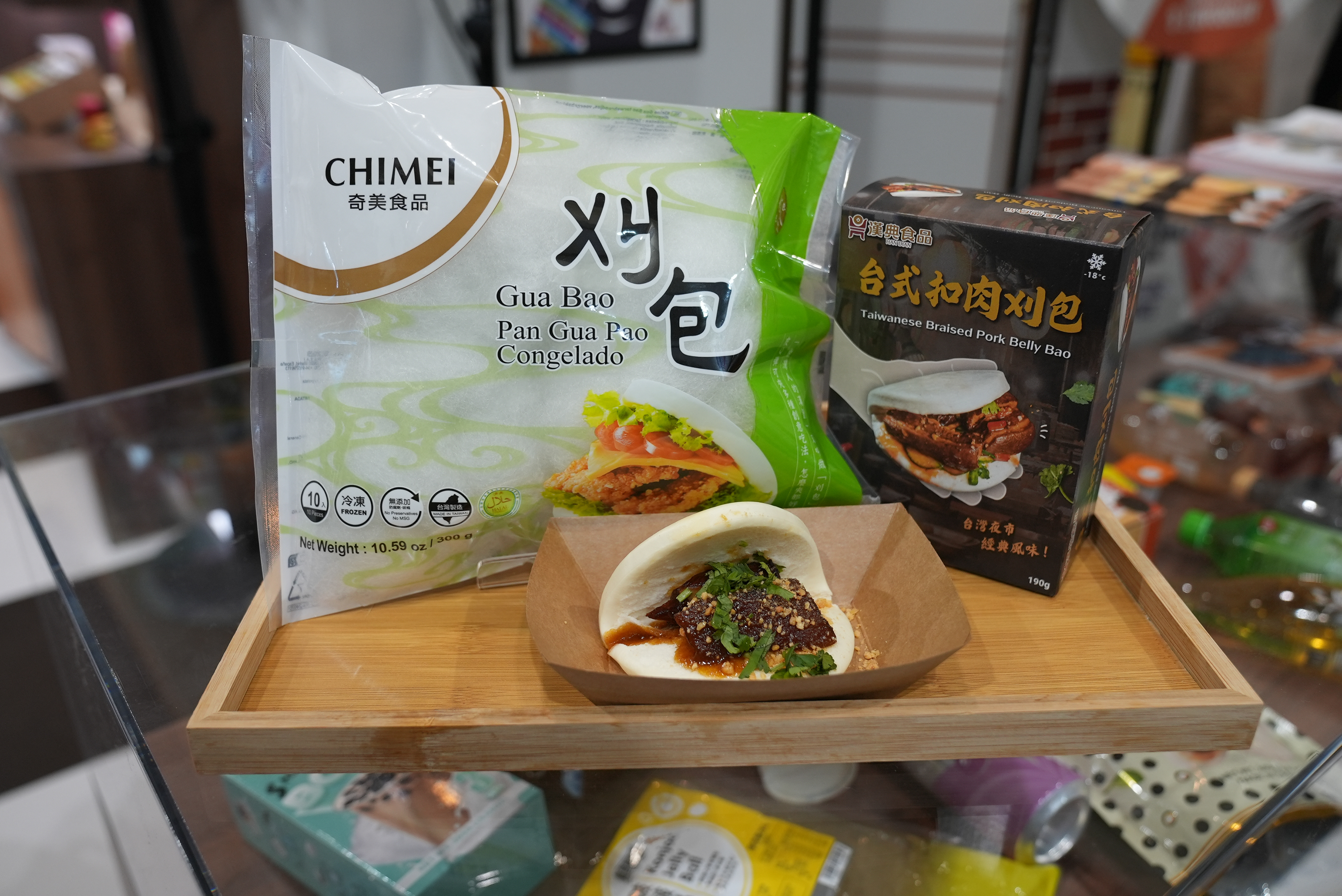 Visual Merchandising for Chi Mei's Taiwanese "Gua Bao" Buns