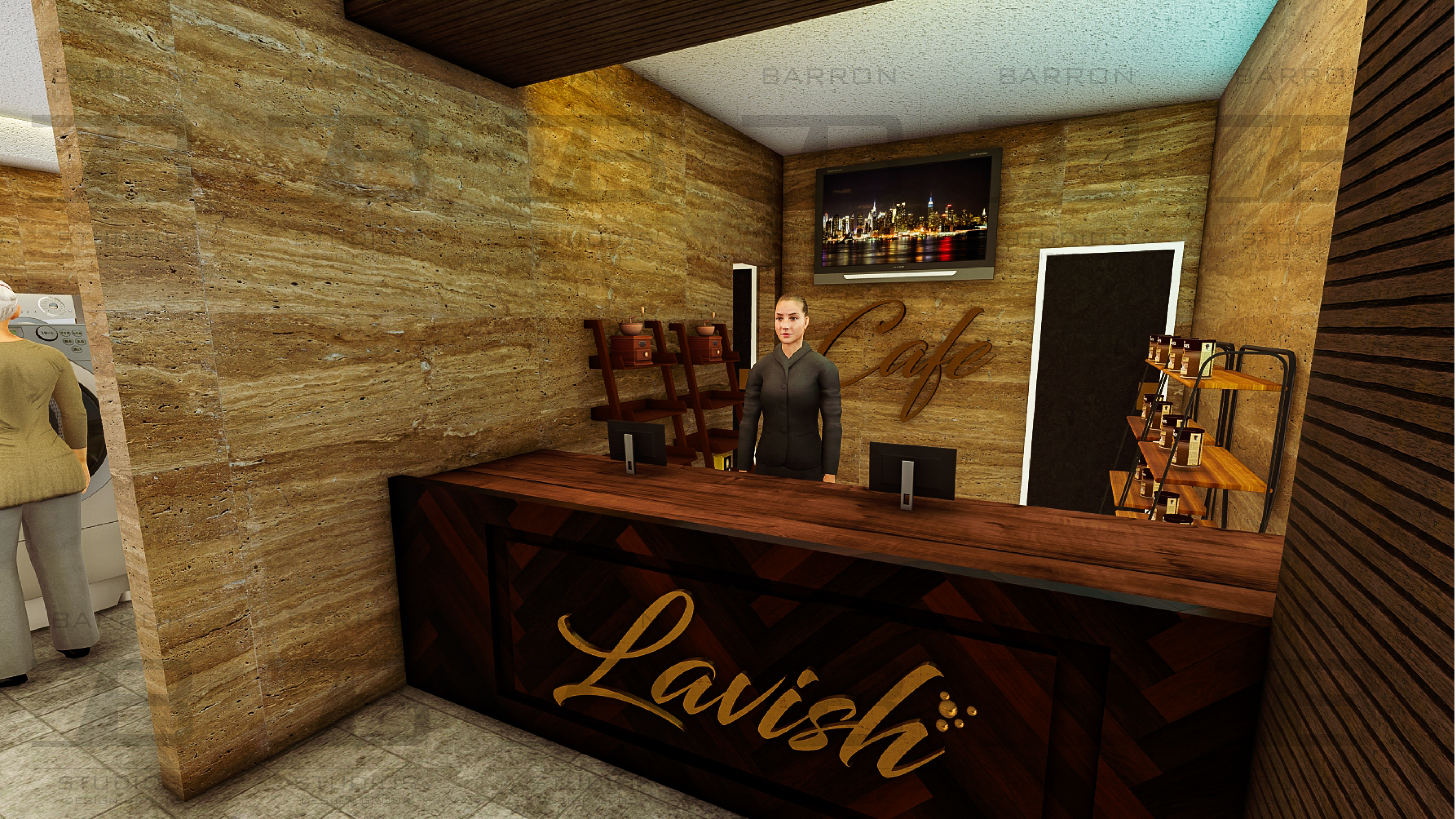 VENDOR B SPACE FOR LOCAL CAFE OR FOOD SERVICE