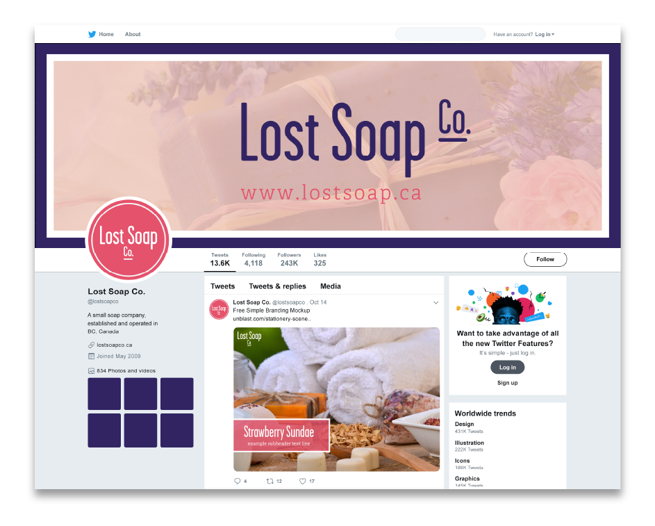 Profile Mockup