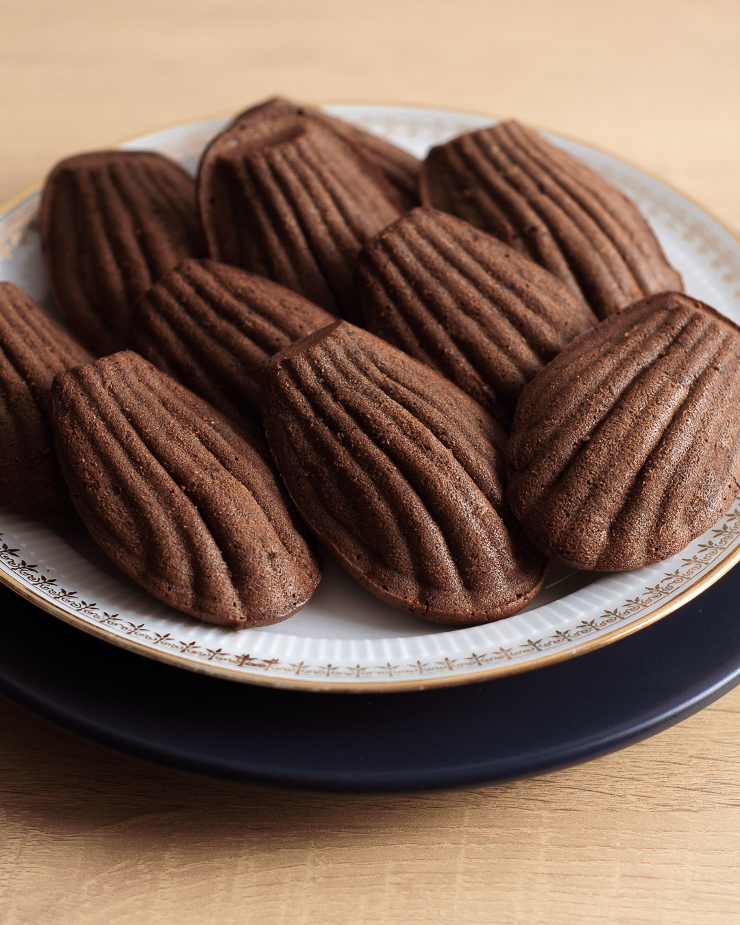 Madeleines tout chocolat