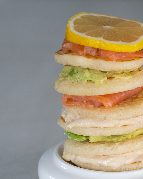 Blinis avocat saumon