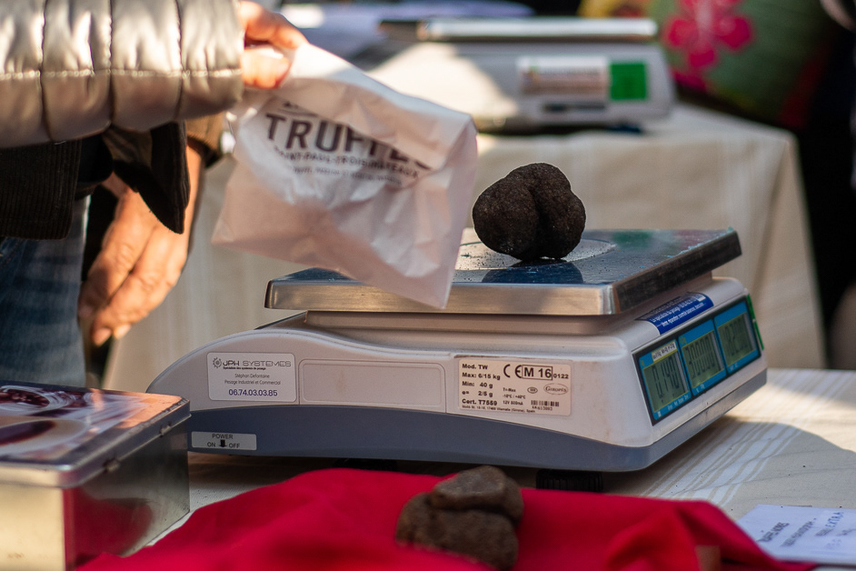 Marché aux truffes