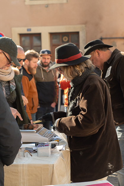 Marché aux truffes