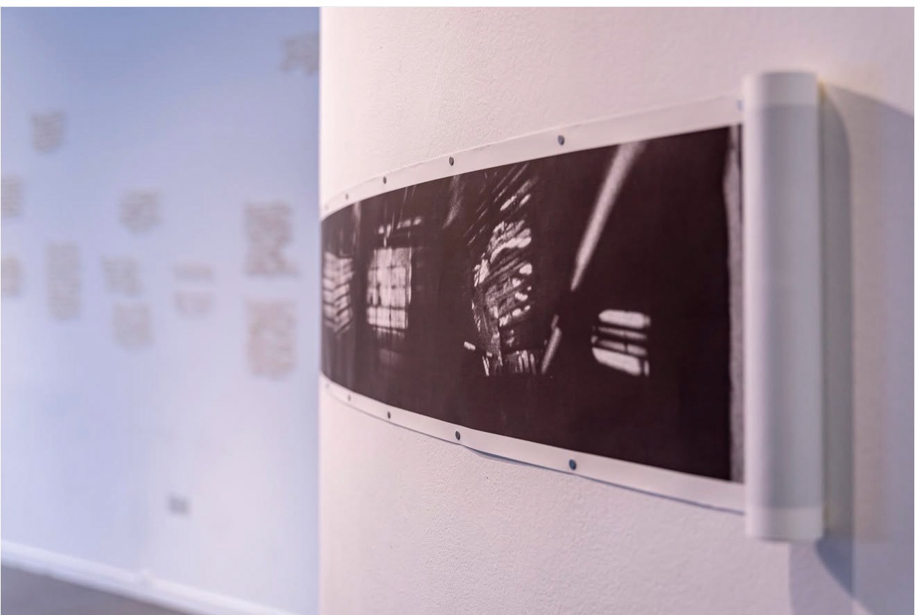 Installation View: "Fold #1," Waiting Til' Next Year for Another Year, Ikon Gallery 2025