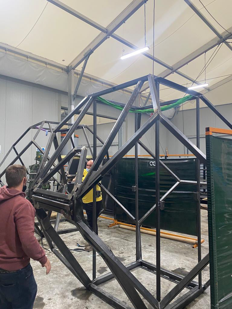 Escape pod fabrication 2
