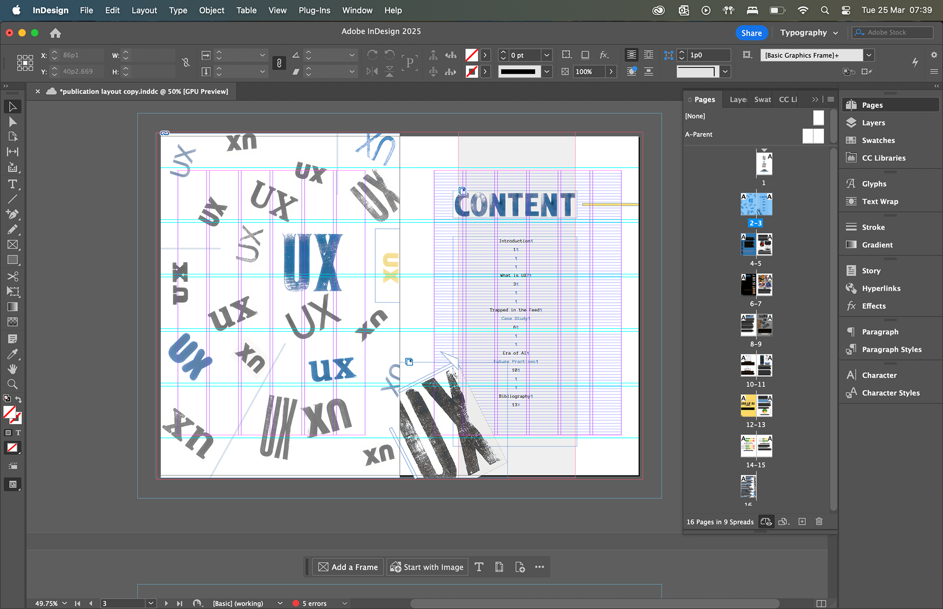 Indesign file