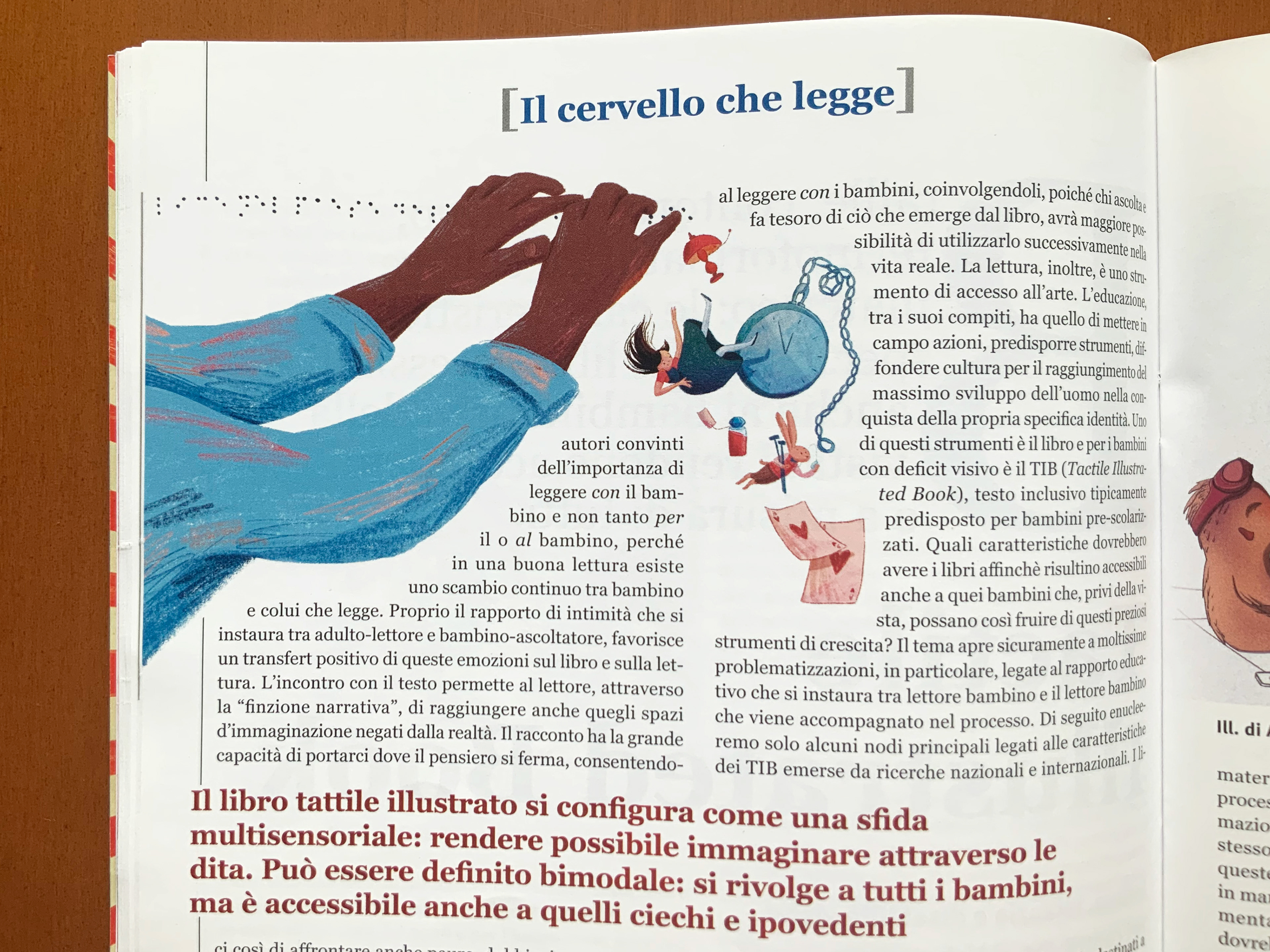 Valeria Friso's article "Tactile Illustrated Book"