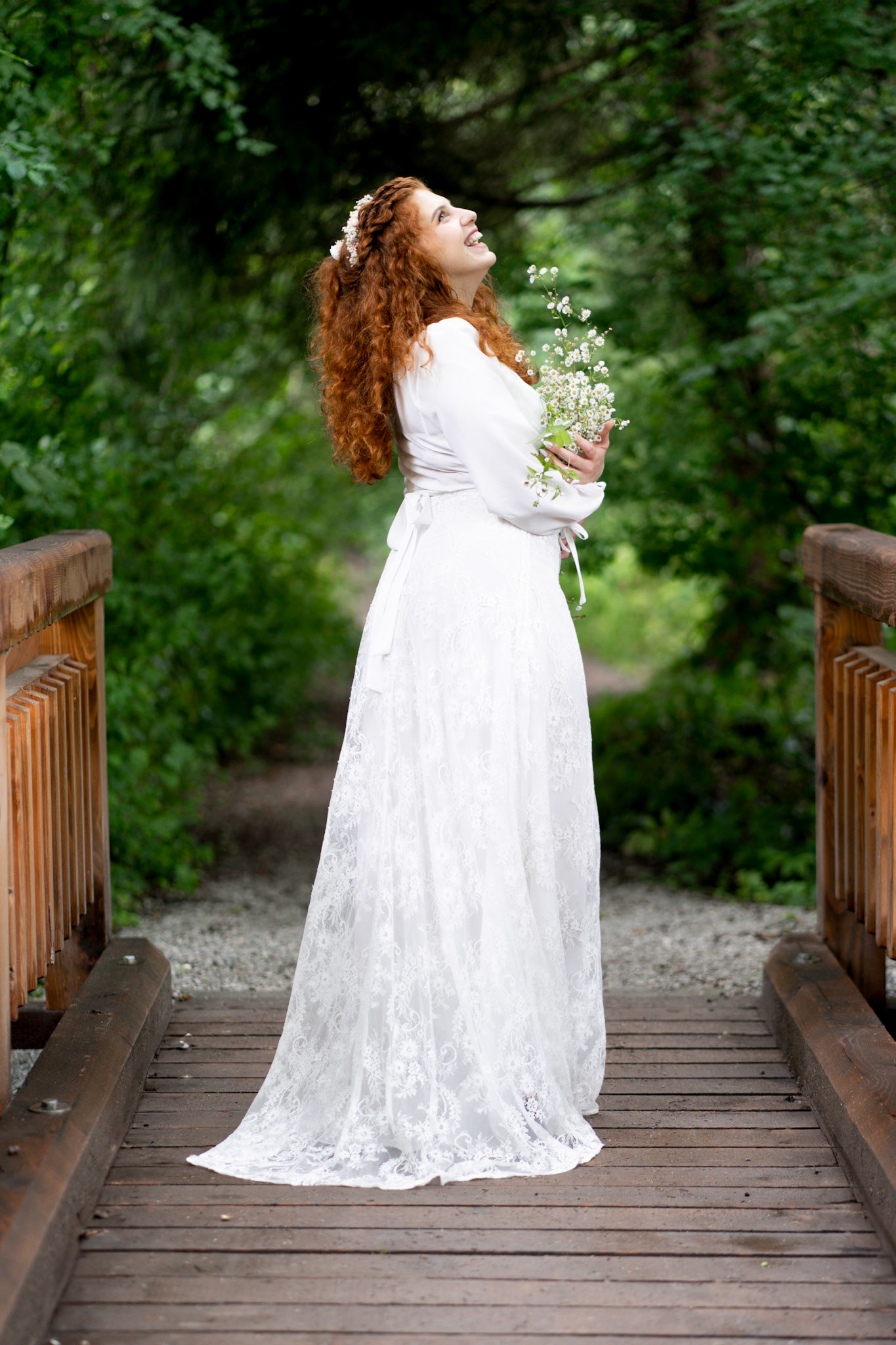 "Natural Bride" @Yvonne Habichler, Sarah Munz Brautmode, Model: Anna