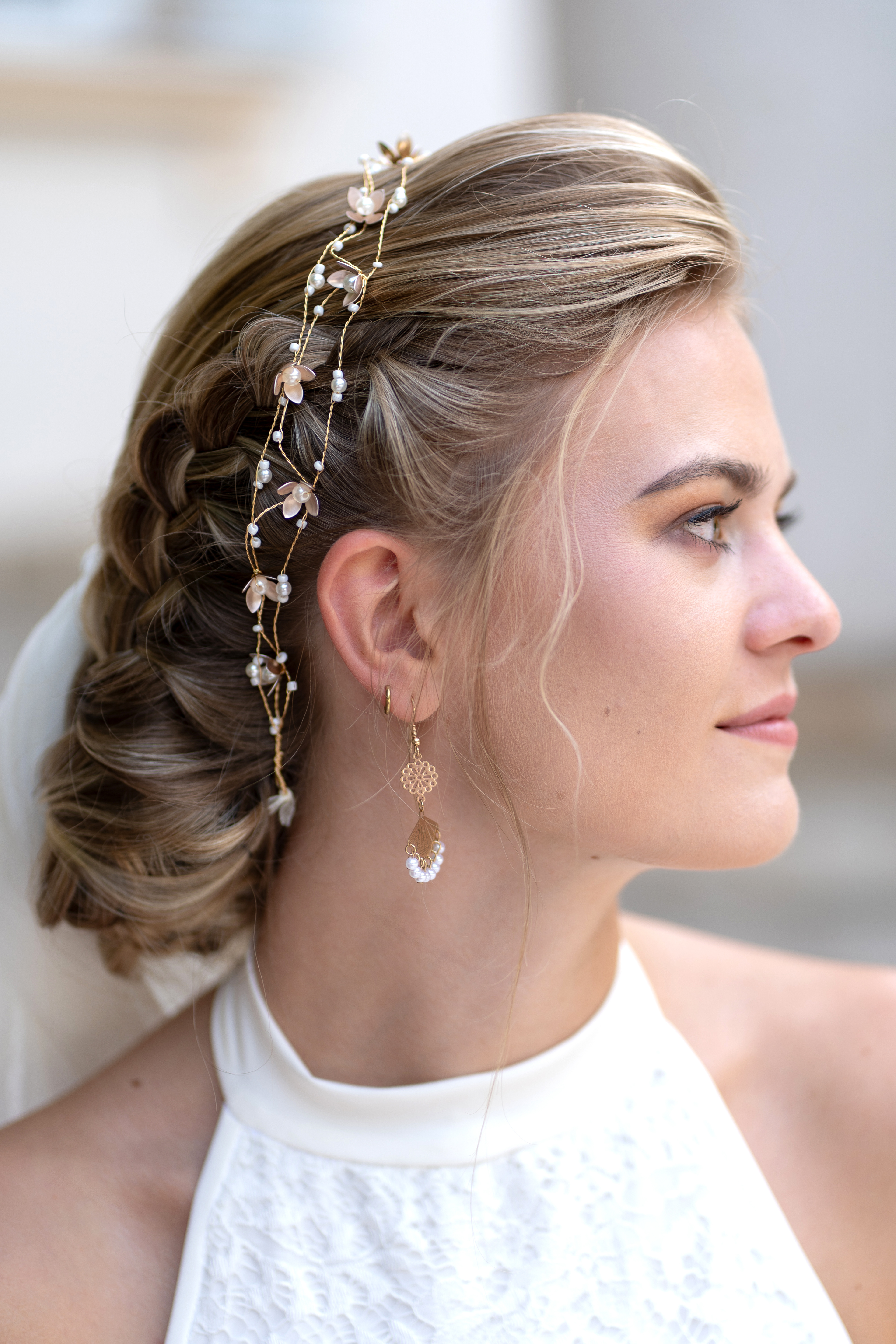 "Natural Bride" @Yvonne Habichler, Sarah Munz Brautmode, Model: Alina