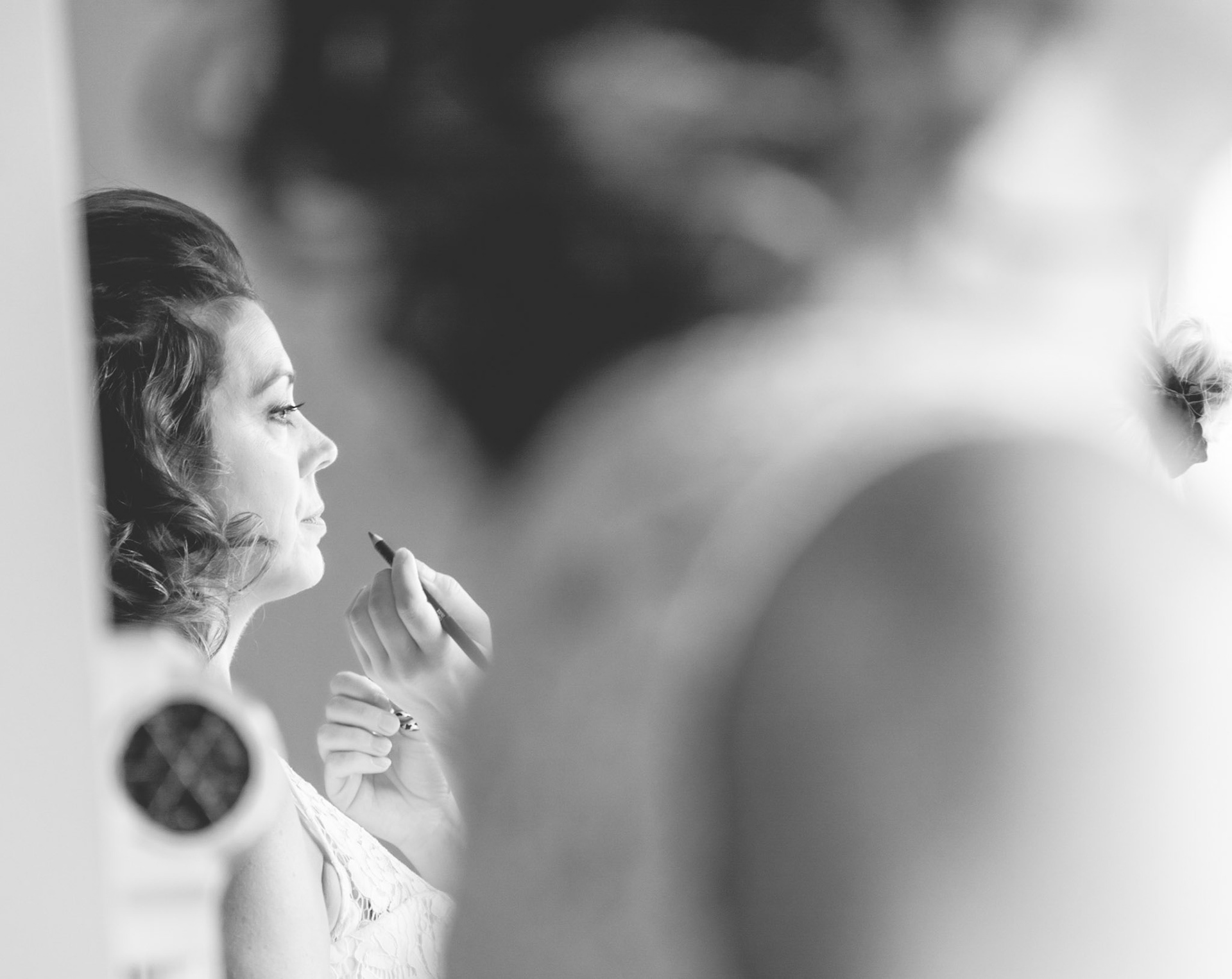 Préparatifs de la mariée