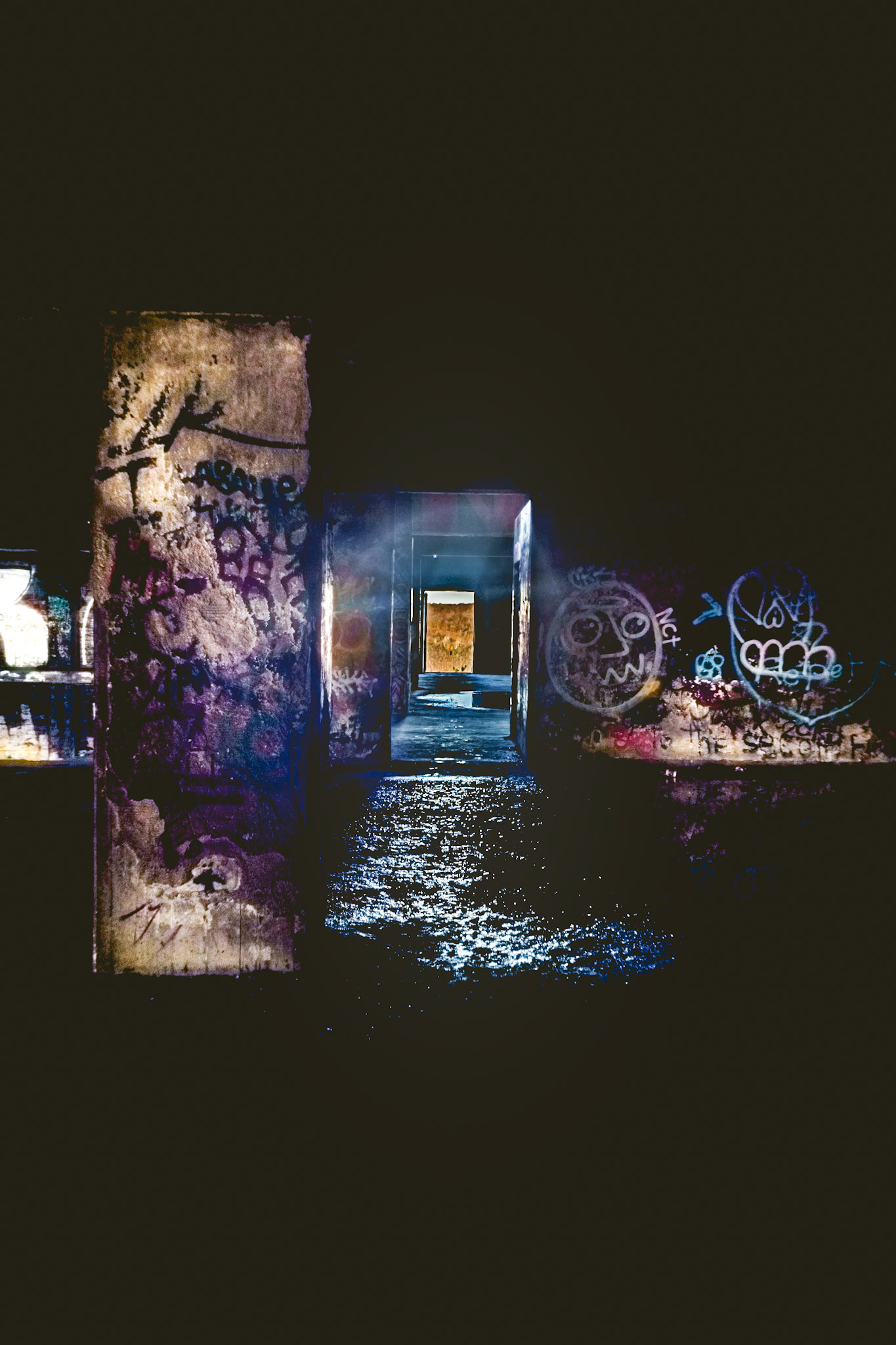 Graffiti abandonné