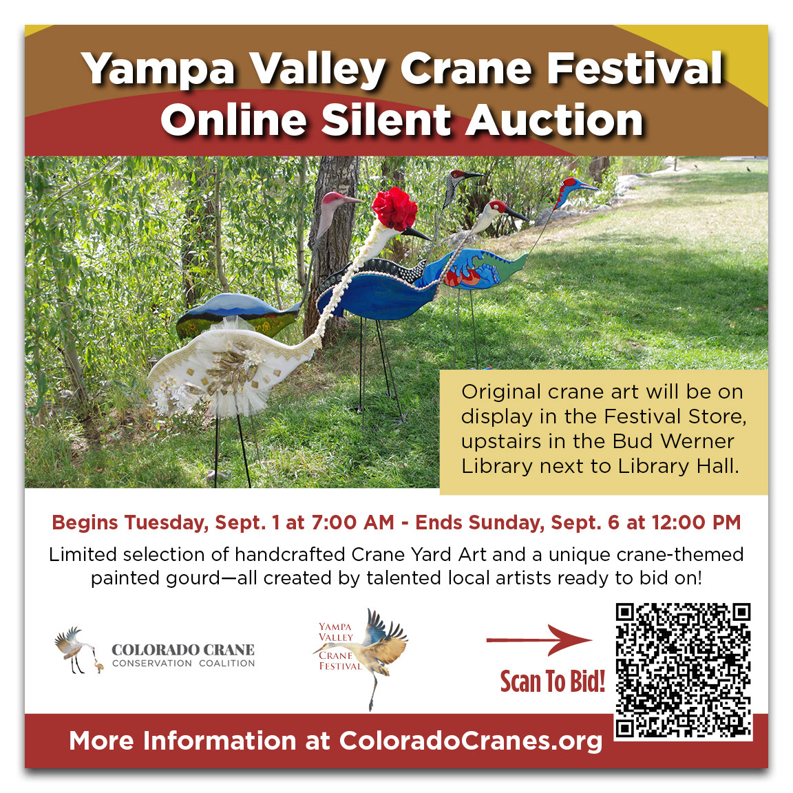 Facebook Auction Post for Event