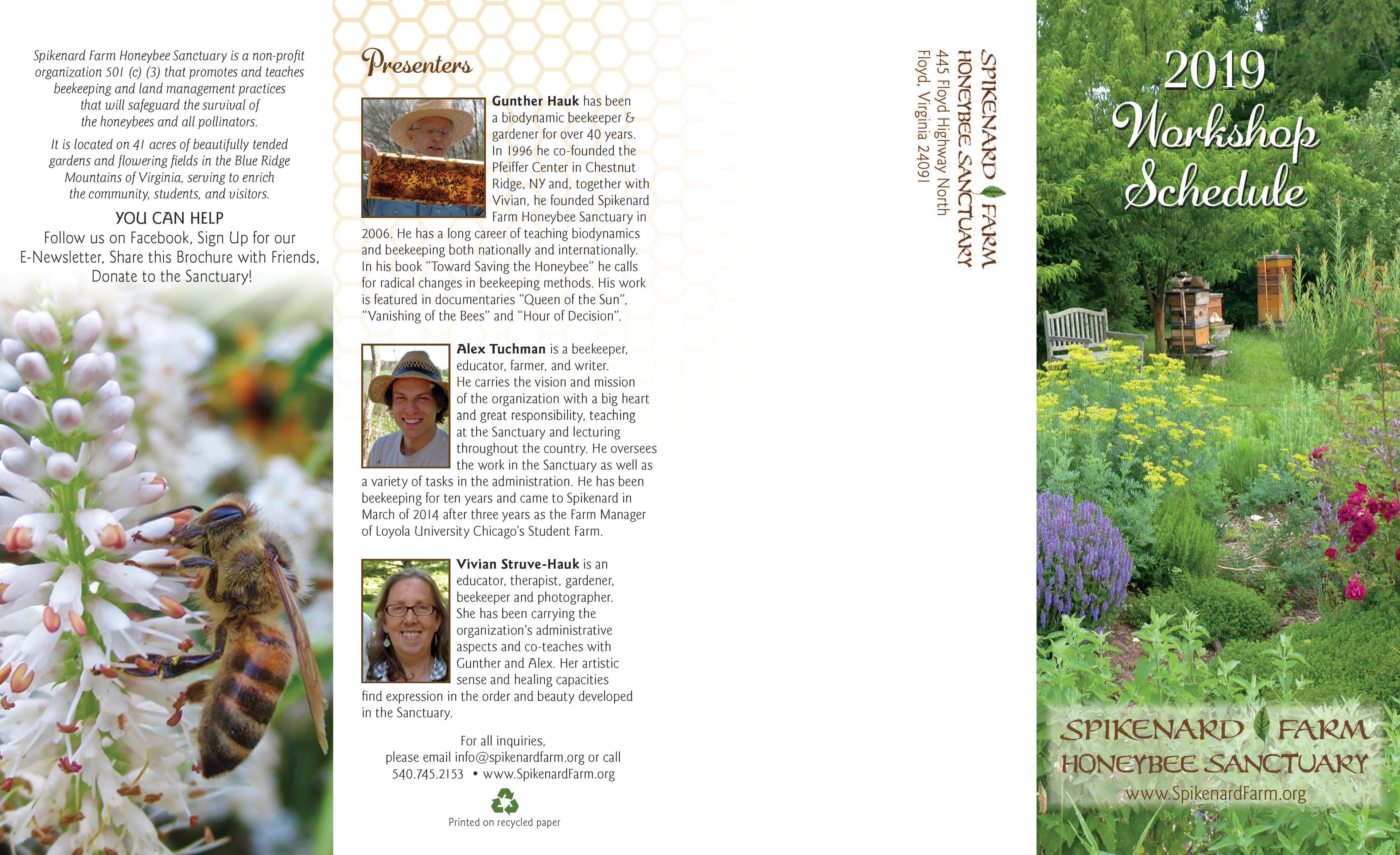Bee Farm Brochure - Outside